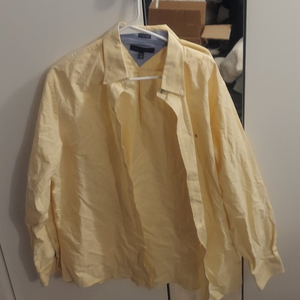 Tommy Hilfiger Yellow Dress shirt
